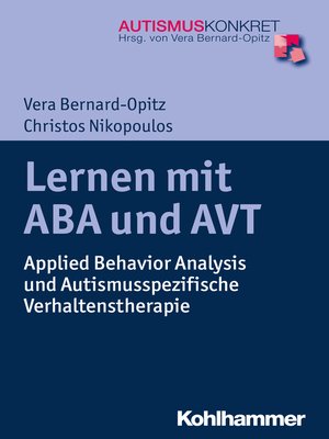 cover image of Lernen mit ABA und AVT